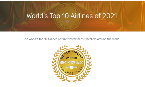 World's Top 10 Airlines of 2021｜2021年度版 好感度 航空会社トップ10の紹介